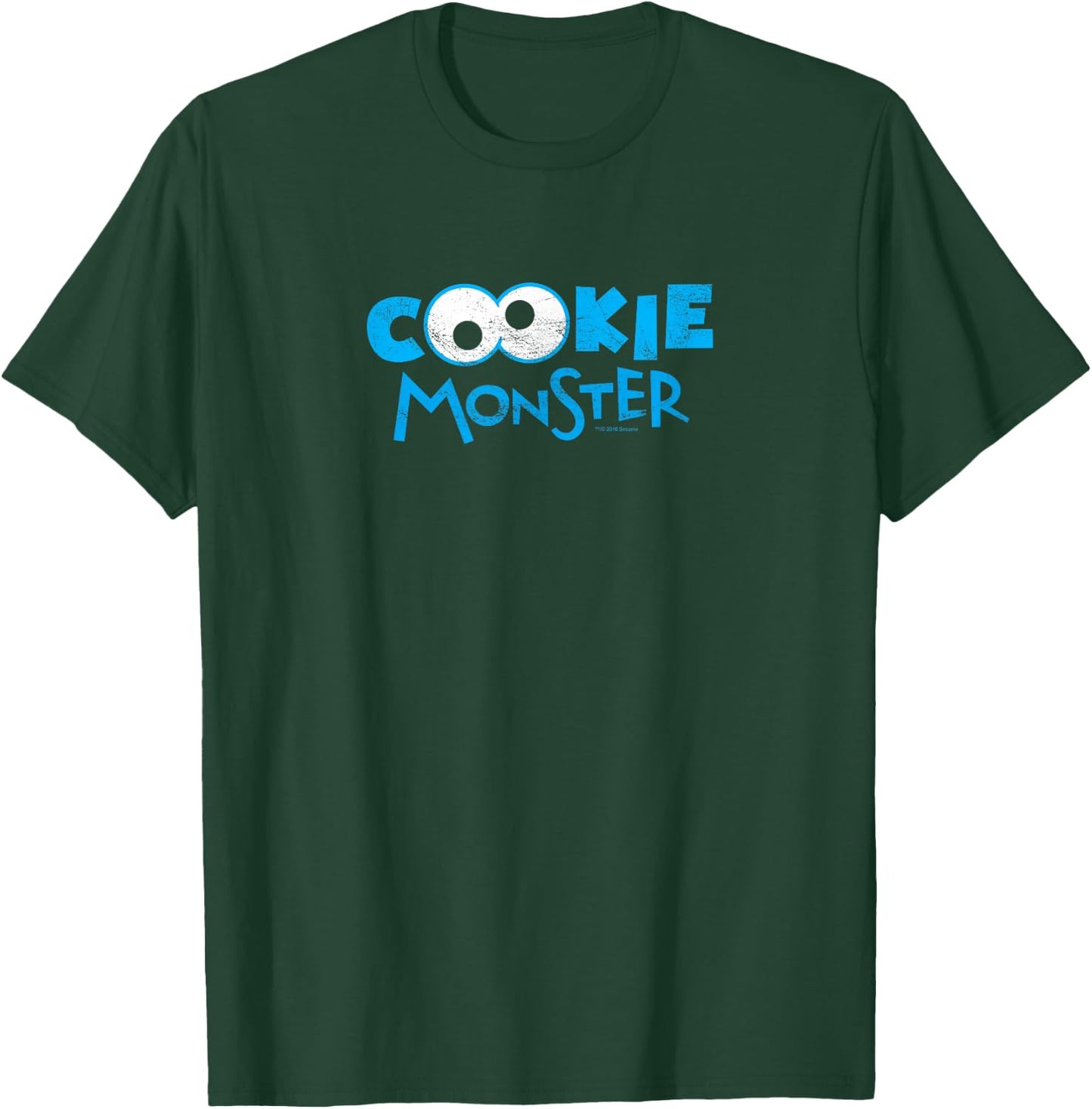 Sesame Street Cookie Monster Eyes Halloween Costume T-Shirt - T-Shirt | Forest