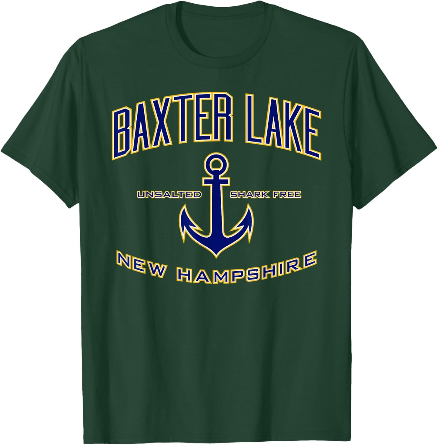 Baxter Lake NH T-Shirt - T-Shirt | Forest