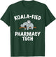Funny Pharmacy Tech Cute Koala Pharmacy Tech Gift T-Shirt - T-Shirt | Forest