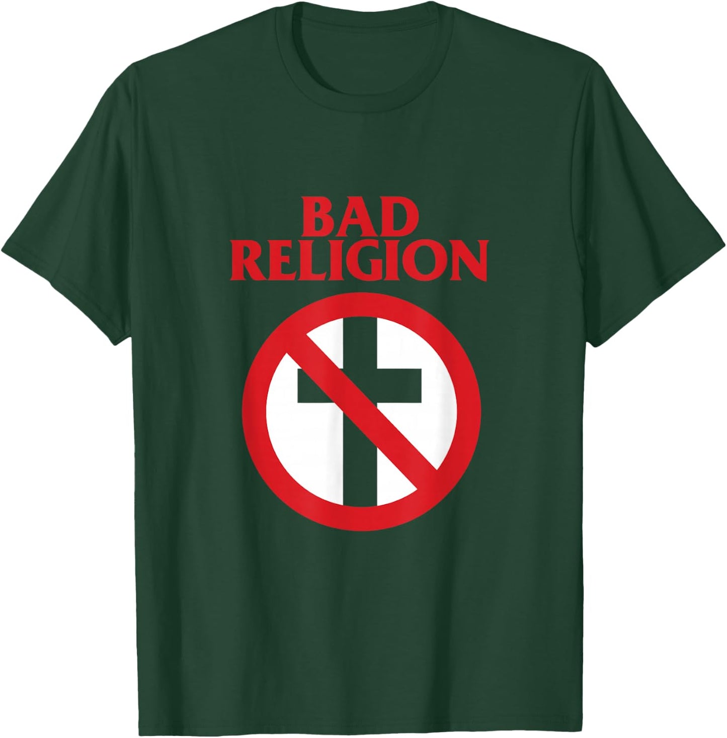Bad Religion - Official Merchandise - Crossbuster Logo Small T-Shirt - T-Shirt | Forest