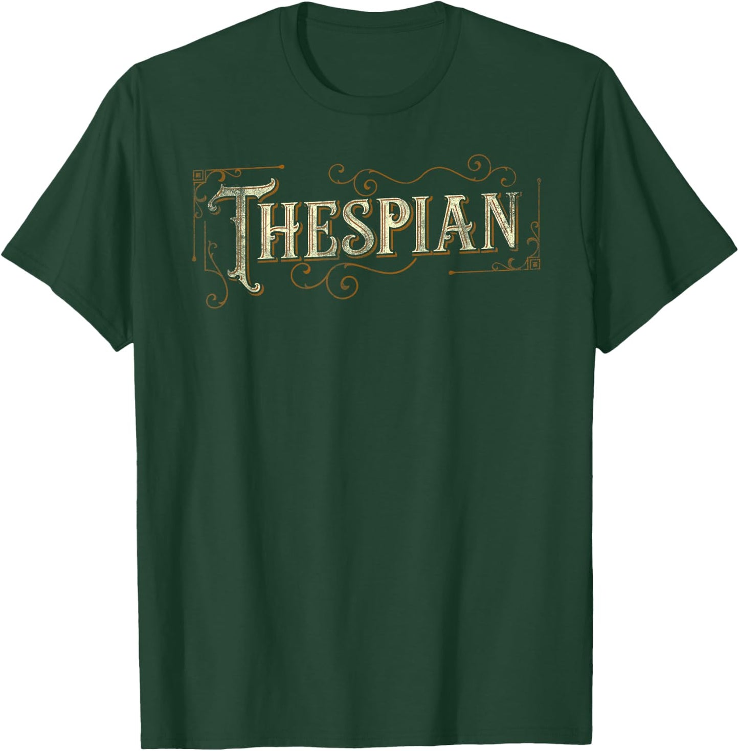 Gift Actor Vintage Thespian T-Shirt - T-Shirt | Forest