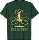 Yoga Instructor Trainer Teacher Namaste Zen Mindfulness Yoga T-Shirt - T-Shirt | Forest