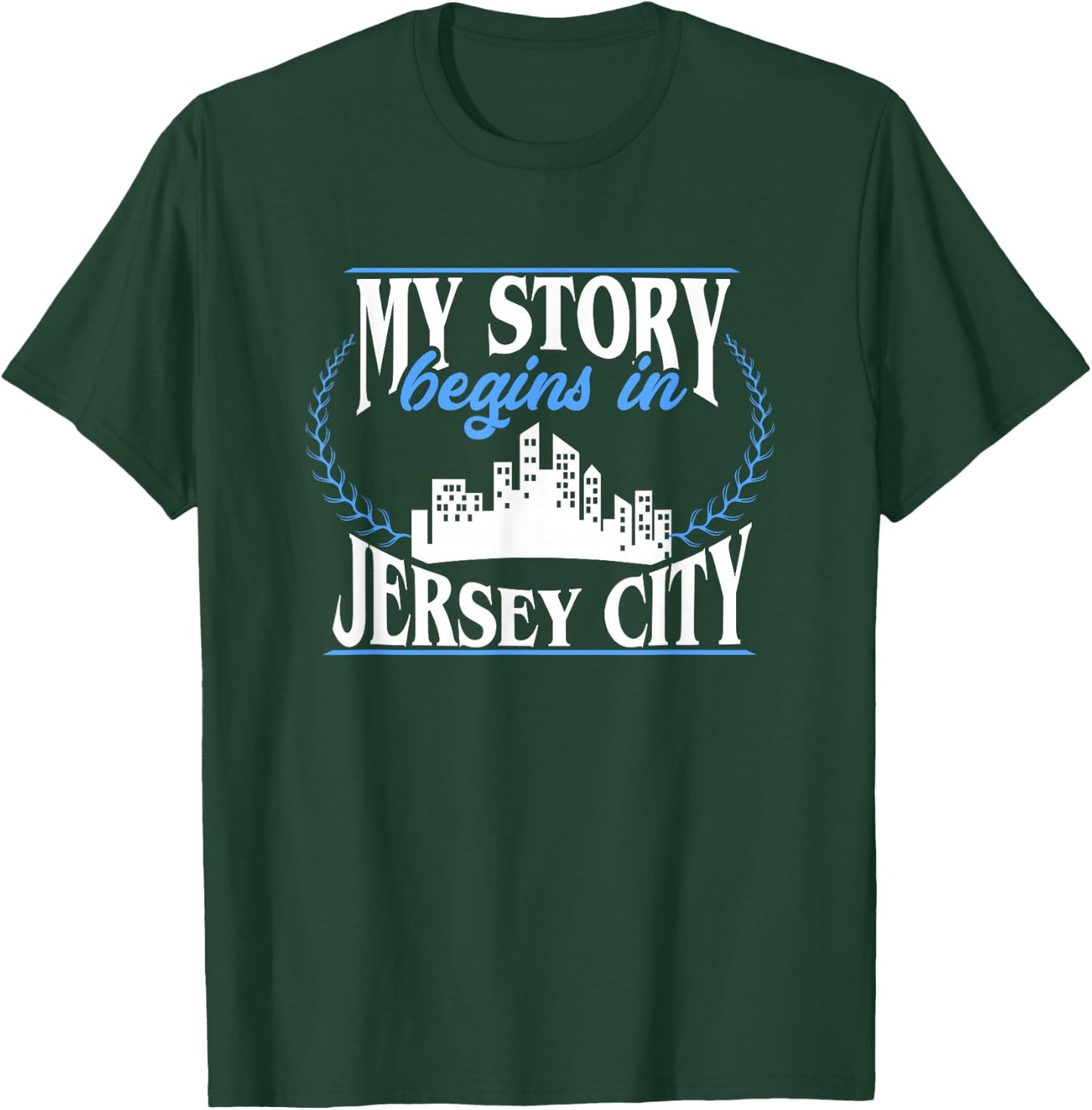Jersey City Born in Jersey City T-Shirt - T-Shirt | Forest