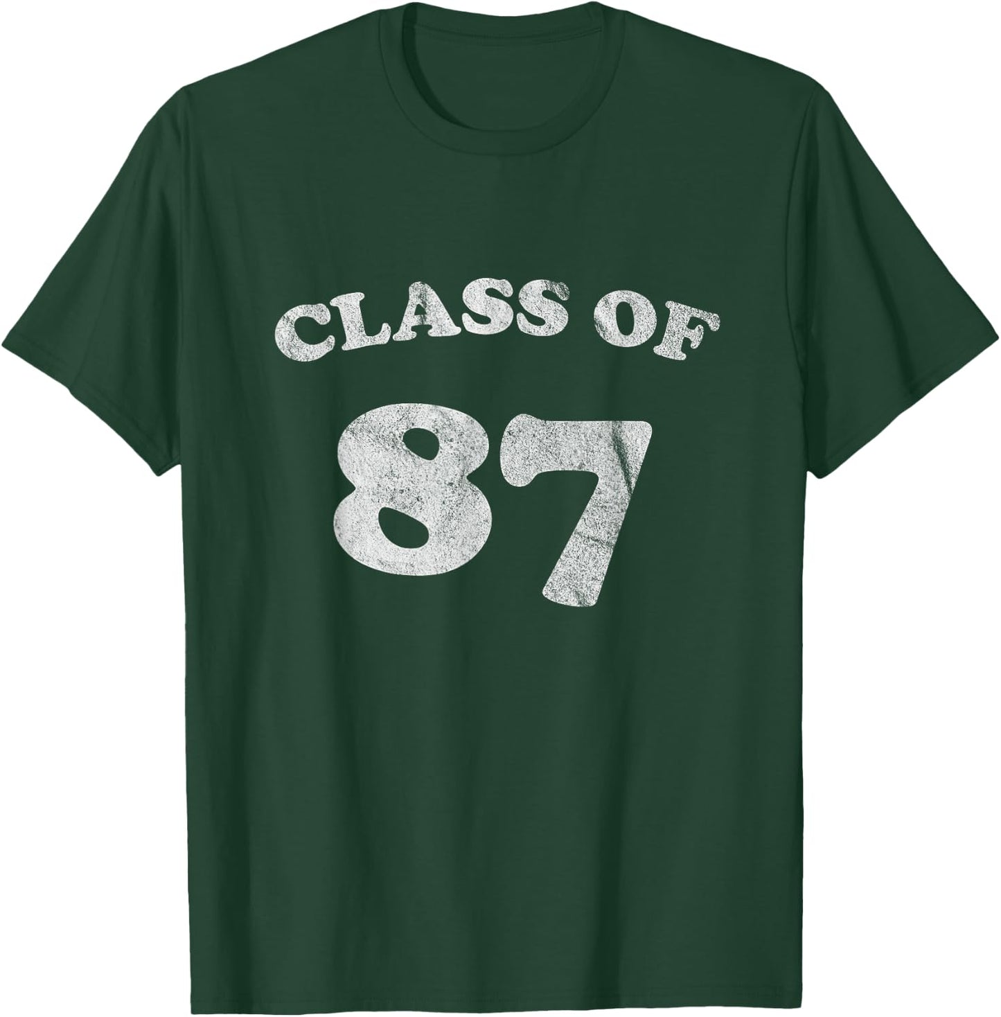 1987 Retro Class of 87 T-Shirt - T-Shirt | Forest