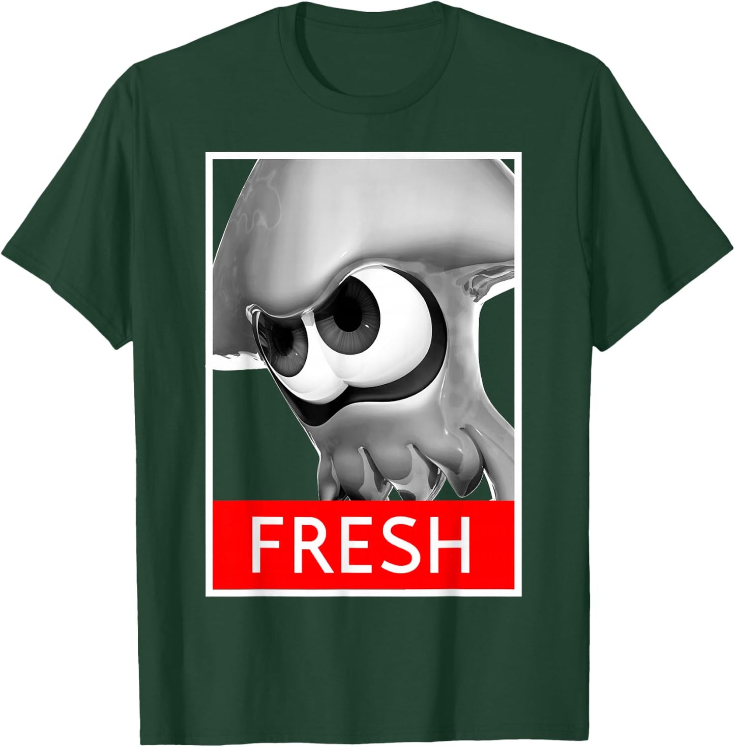 Nintendo Splatoon Inkling Fresh Streetwear Graphic T-Shirt - T-Shirt | Forest