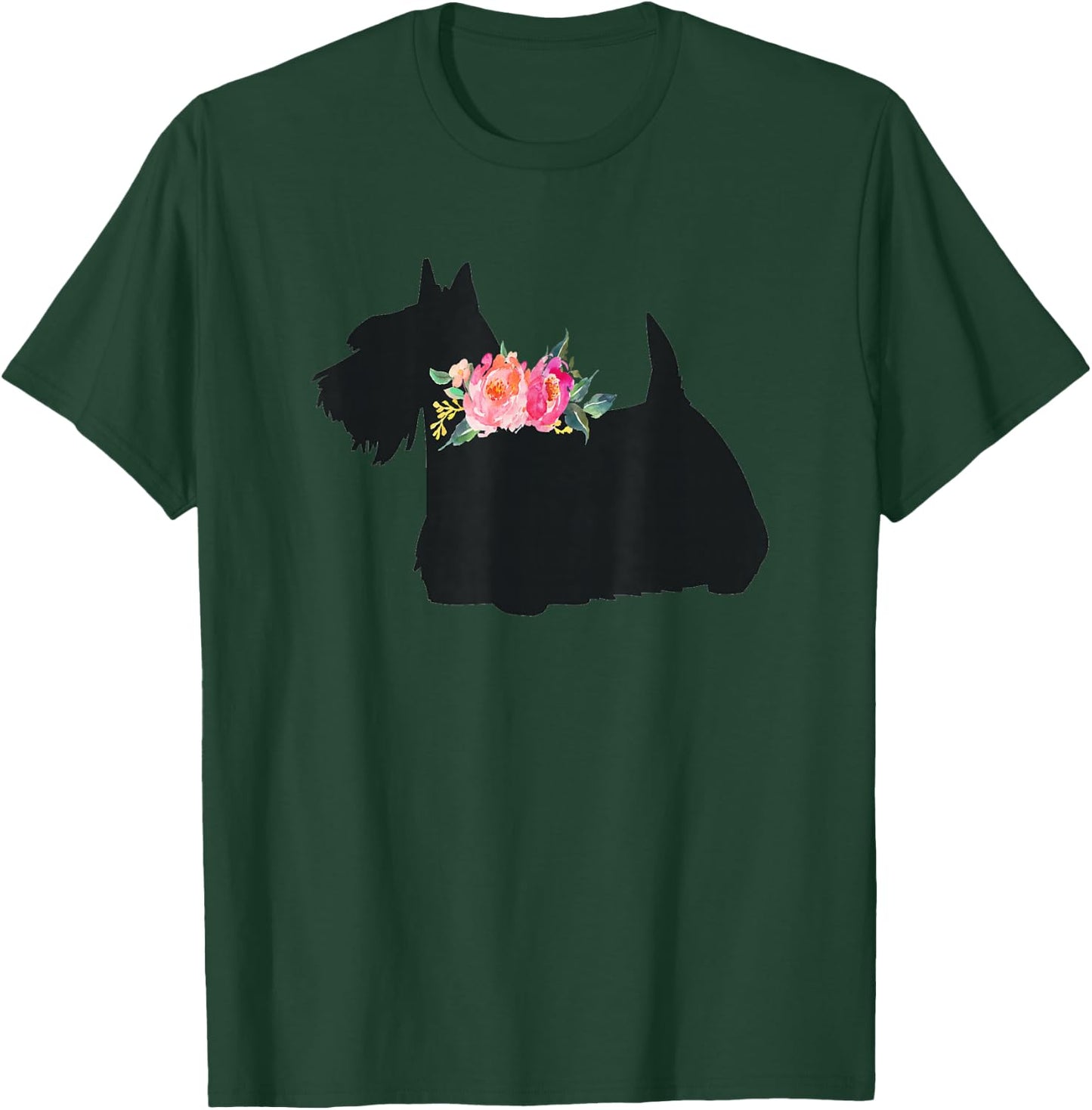 Scottish Terrier Scottie Dog T-Shirt - T-Shirt | Forest