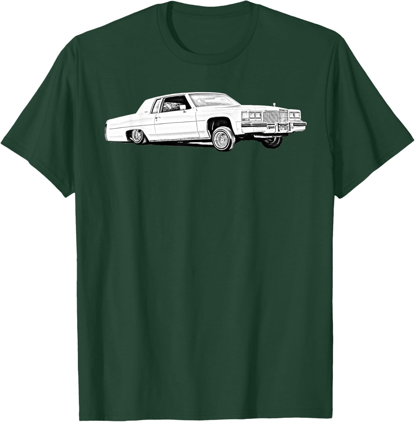 Lowrider 80s Coupe low rider shirt car shirt T-Shirt - T-Shirt | Forest
