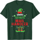 Santa's Favorite Mail Handler Funny Family Xmas T-Shirt - T-Shirt | Forest