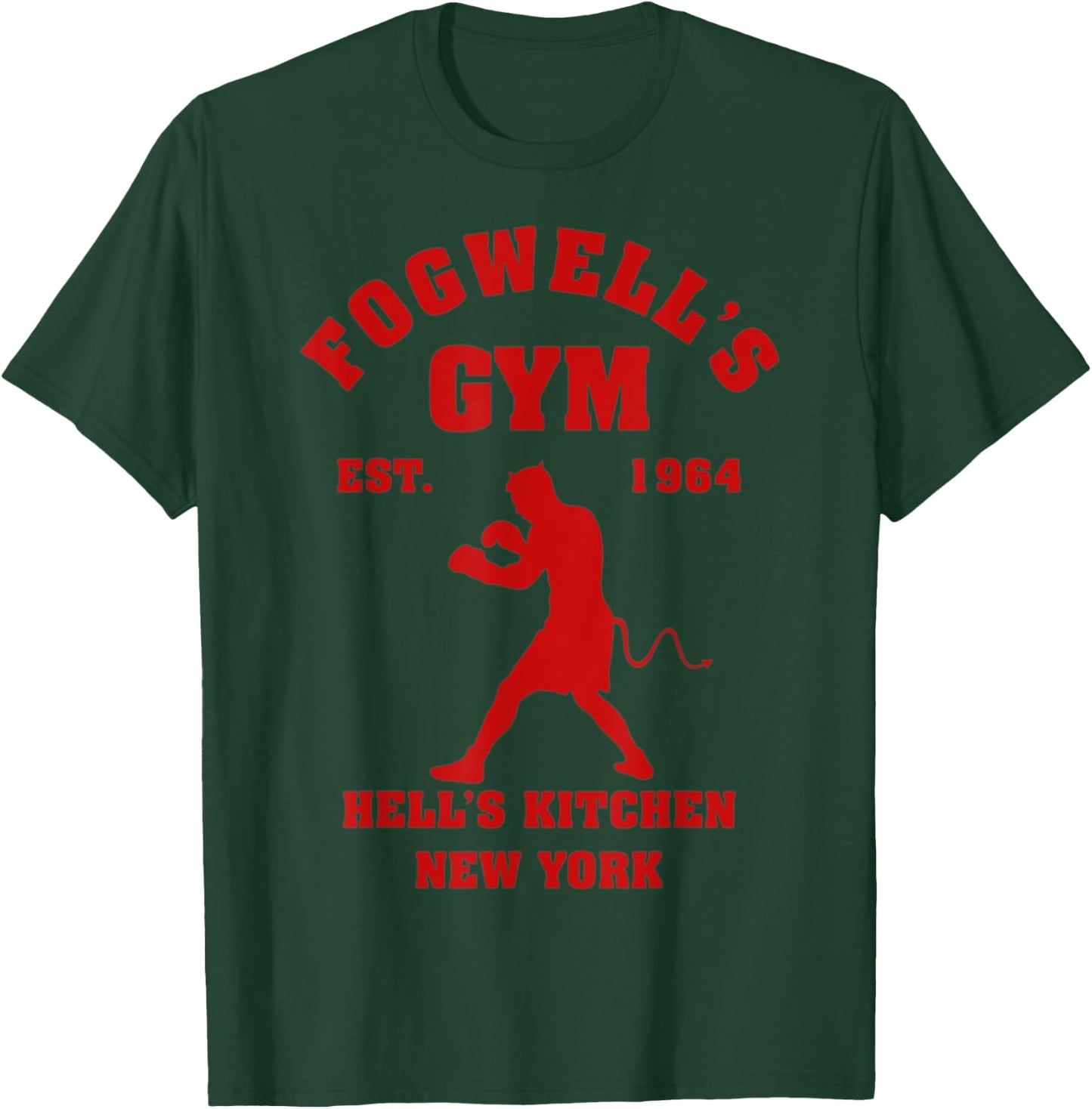 Fogwells Gym Box The Devil T-Shirt - T-Shirt | Forest
