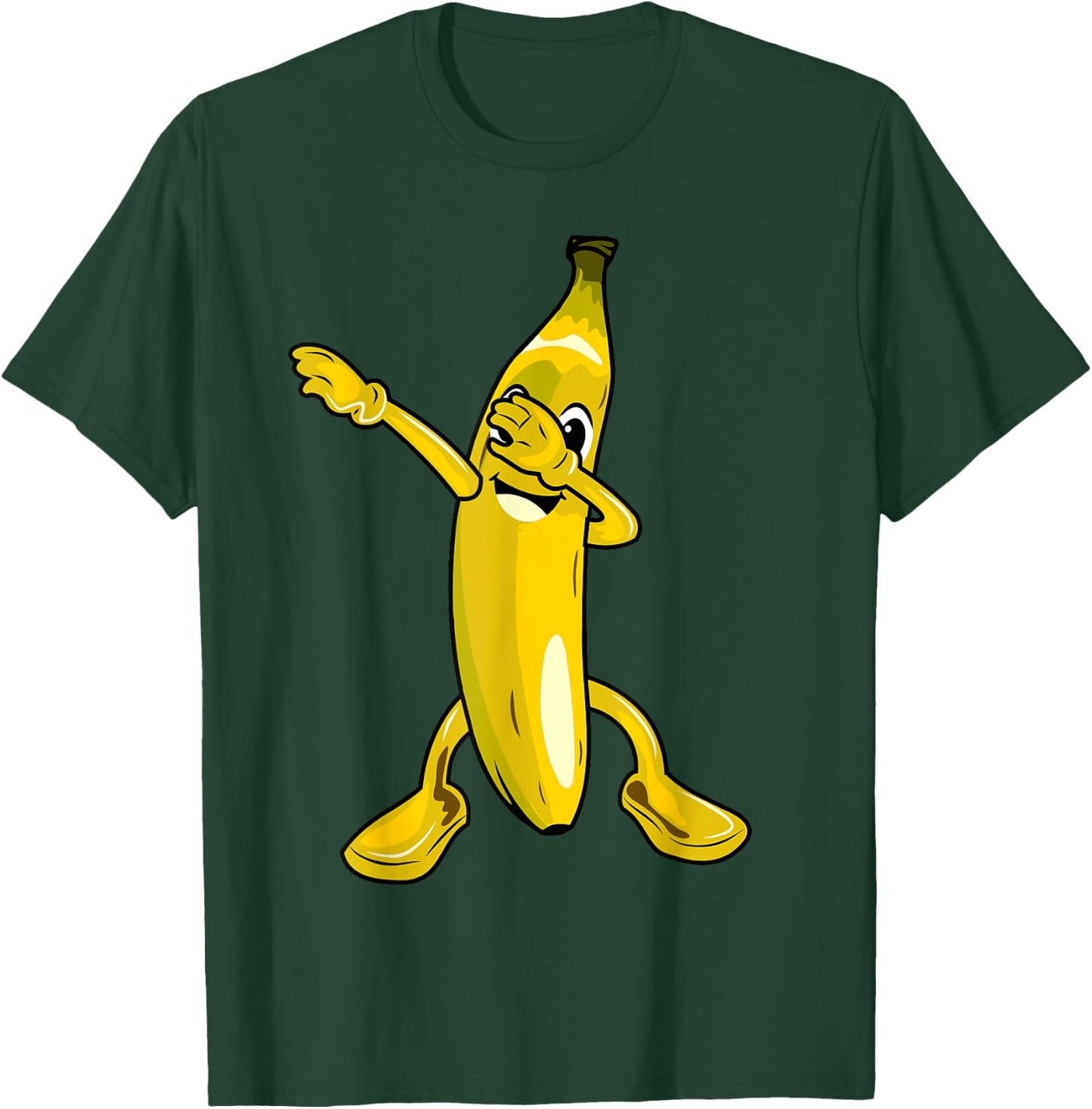 Cool Dab Banana is Dabbing | Cute Dab Fruit Lover Gift T-Shirt - T-Shirt | Forest