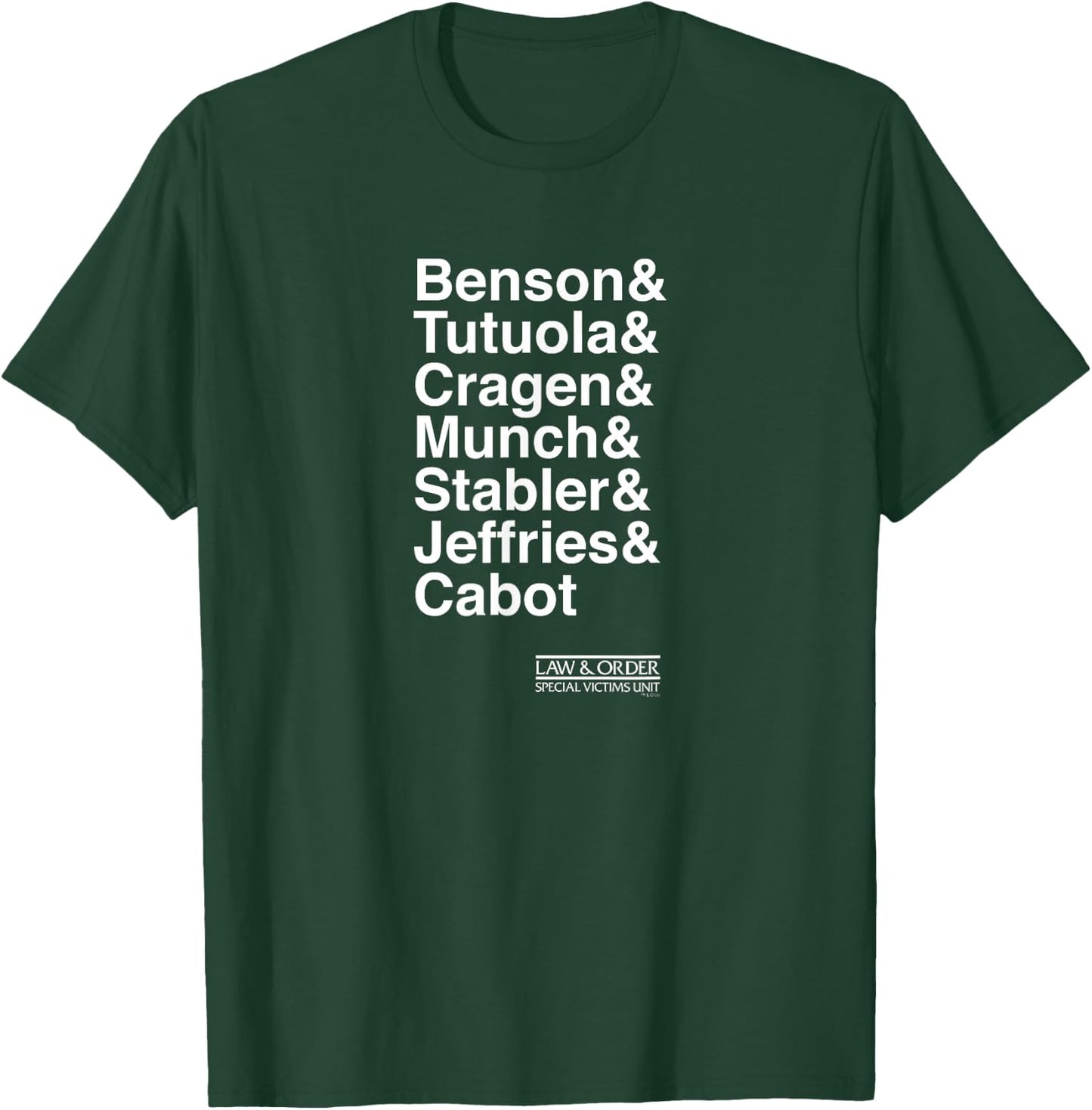 Law & Order: SVU Ampersand Standard T-Shirt - T-Shirt | Forest
