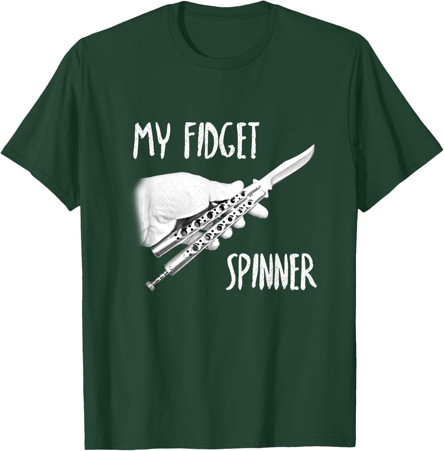 My Fidget Spinner Balisong T-Shirt - T-Shirt | Forest