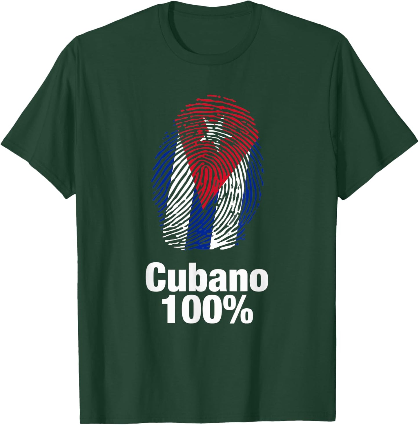 Cubano cien por ciento T-Shirt - T-Shirt | Forest