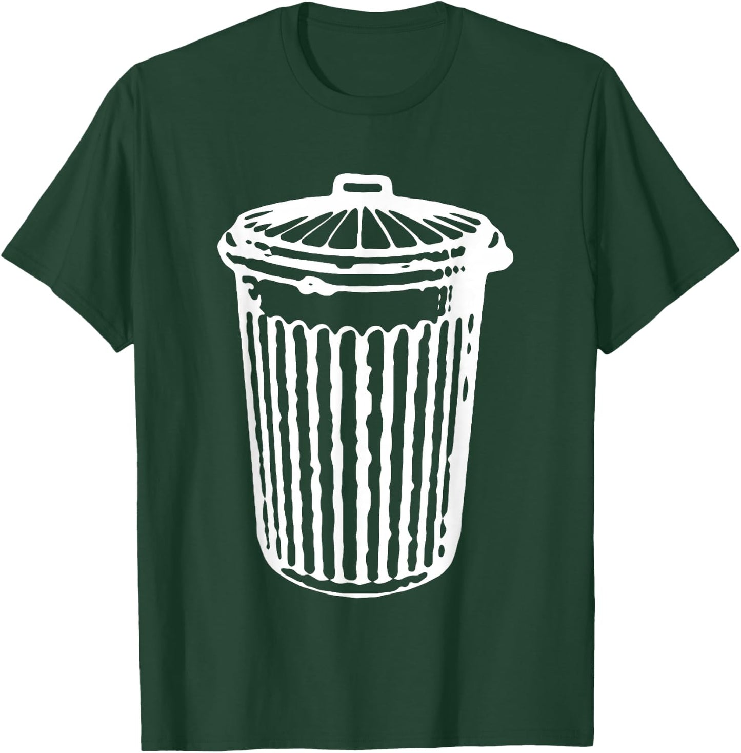 Fun TRASH CAN Garbage Day T-Shirt - T-Shirt | Forest
