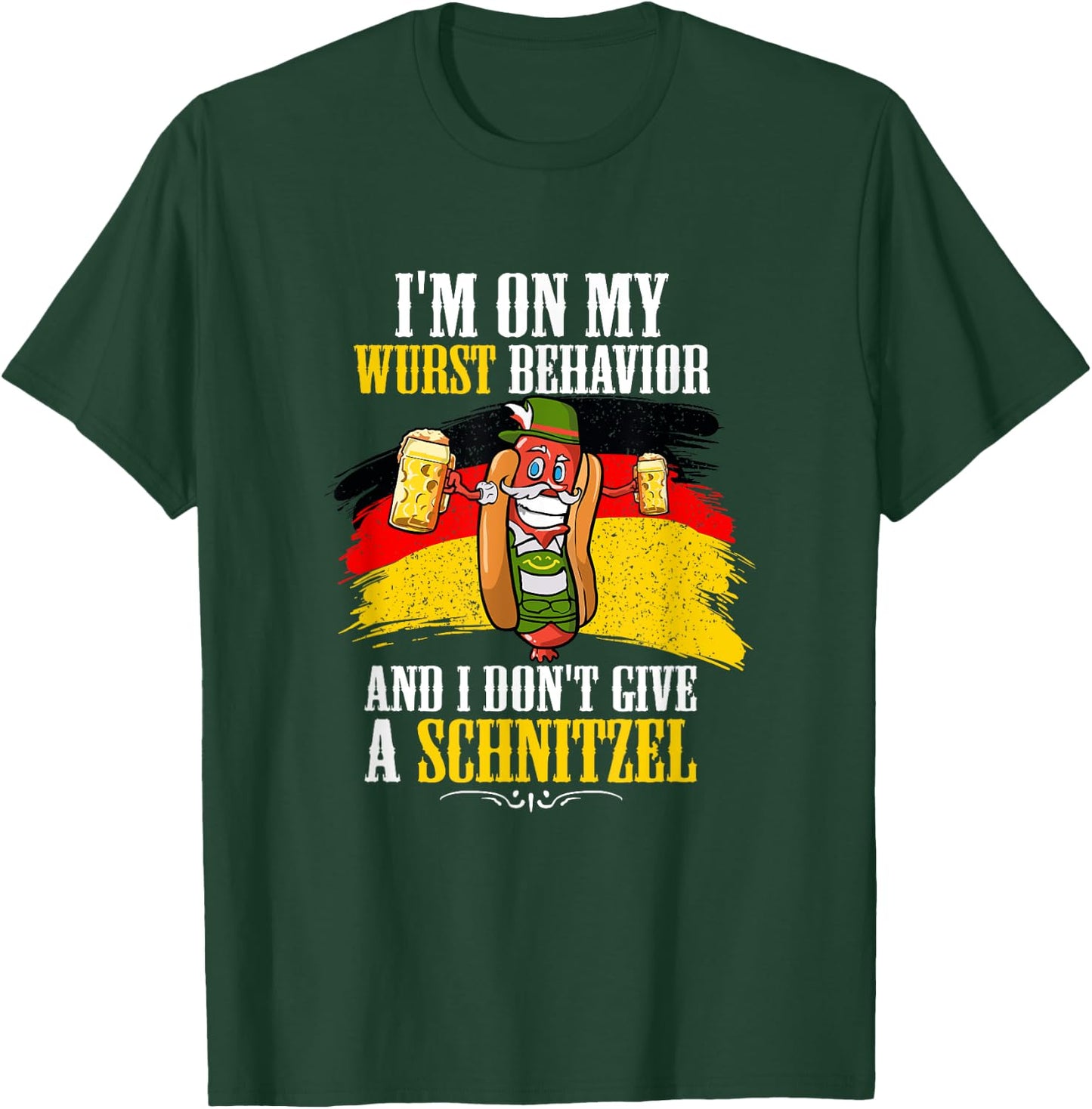 Funny Sausage Gift German Sausage Lovers T-Shirt - T-Shirt | Forest