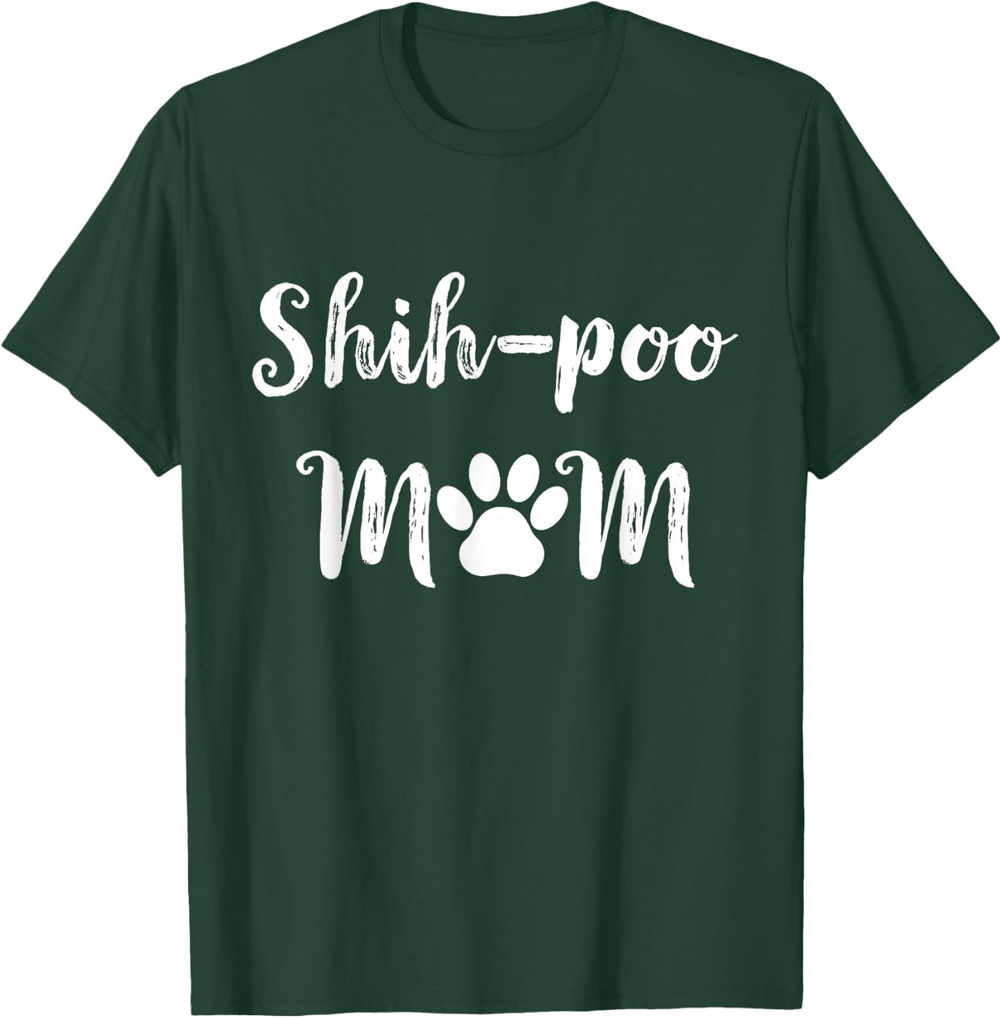 Shih-Poo Mom Dog Mom Women Shih-Poo Dog T-Shirt - T-Shirt | Forest