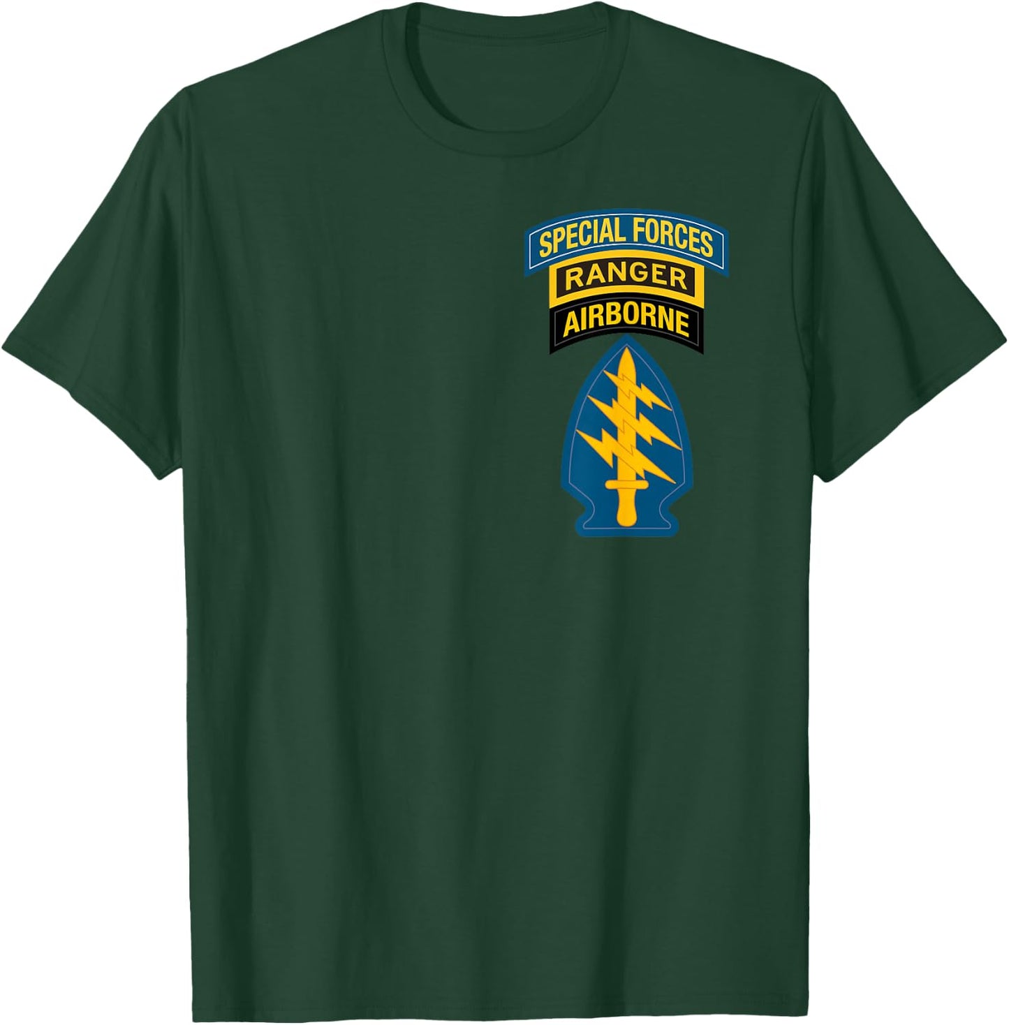 Special Forces Shirt - Special Forces Ranger - 2.0 - Classic T-Shirt - T-Shirt | Forest