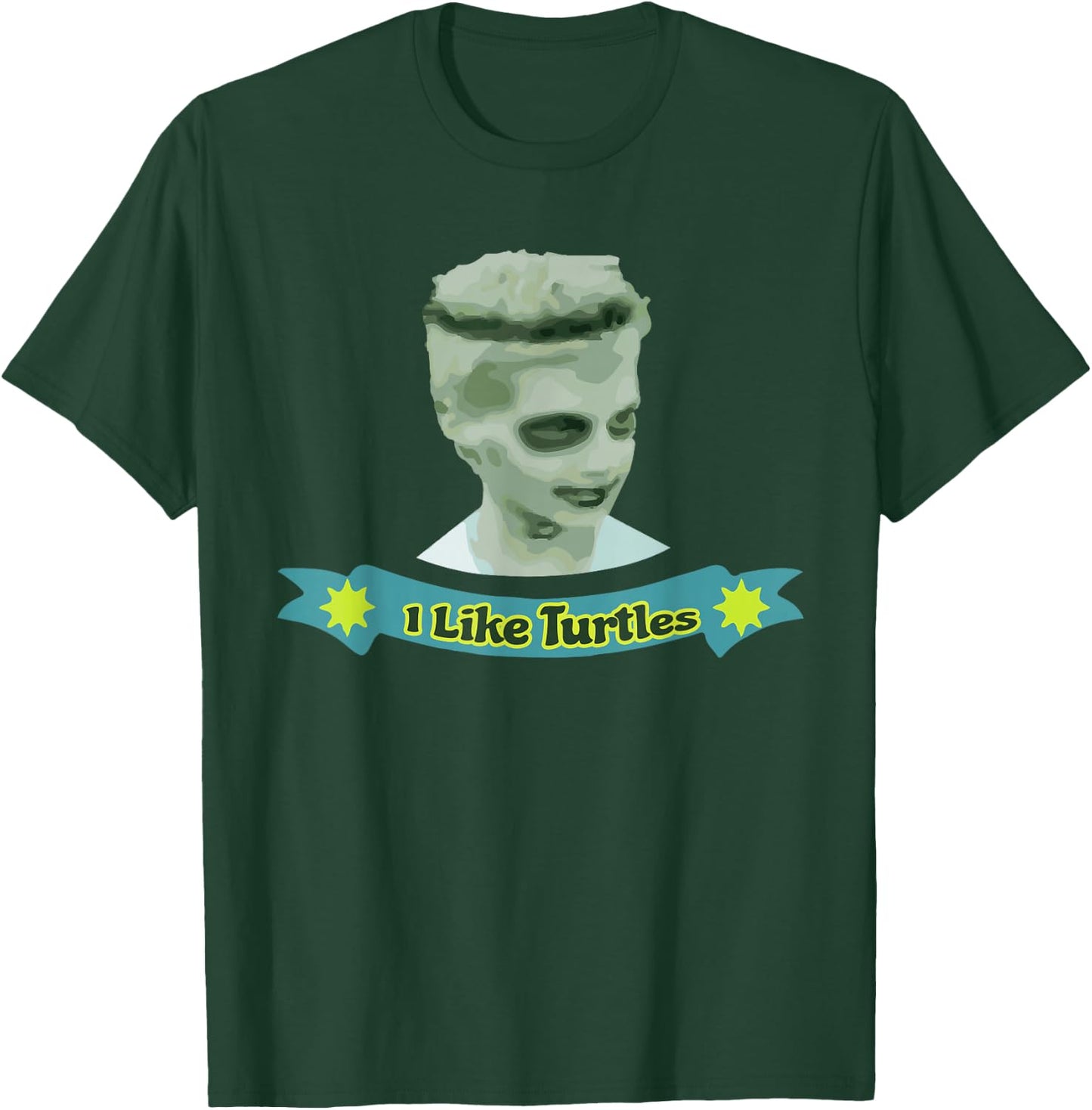 I Like Turtles Zombie Awesome Shirt T-Shirt - T-Shirt | Forest