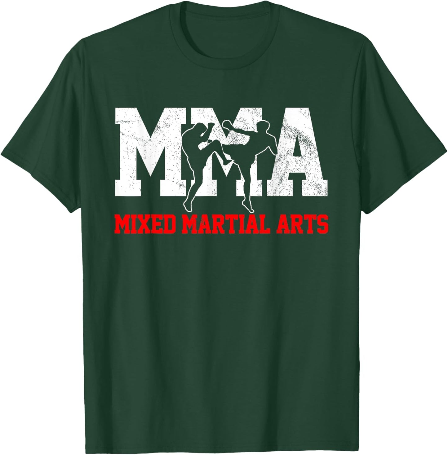 MMA Kickboxin Fighter T-Shirt - T-Shirt | Forest