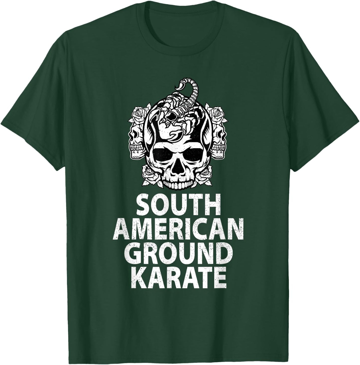 South American Ground Karate BJJ Brazilian Jiu-Jitsu T-Shirt - T-Shirt | Forest