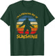 Im A Freaking Ray of Sunshine Funny Sasquatch Bigfoot Scream T-Shirt - T-Shirt | Forest
