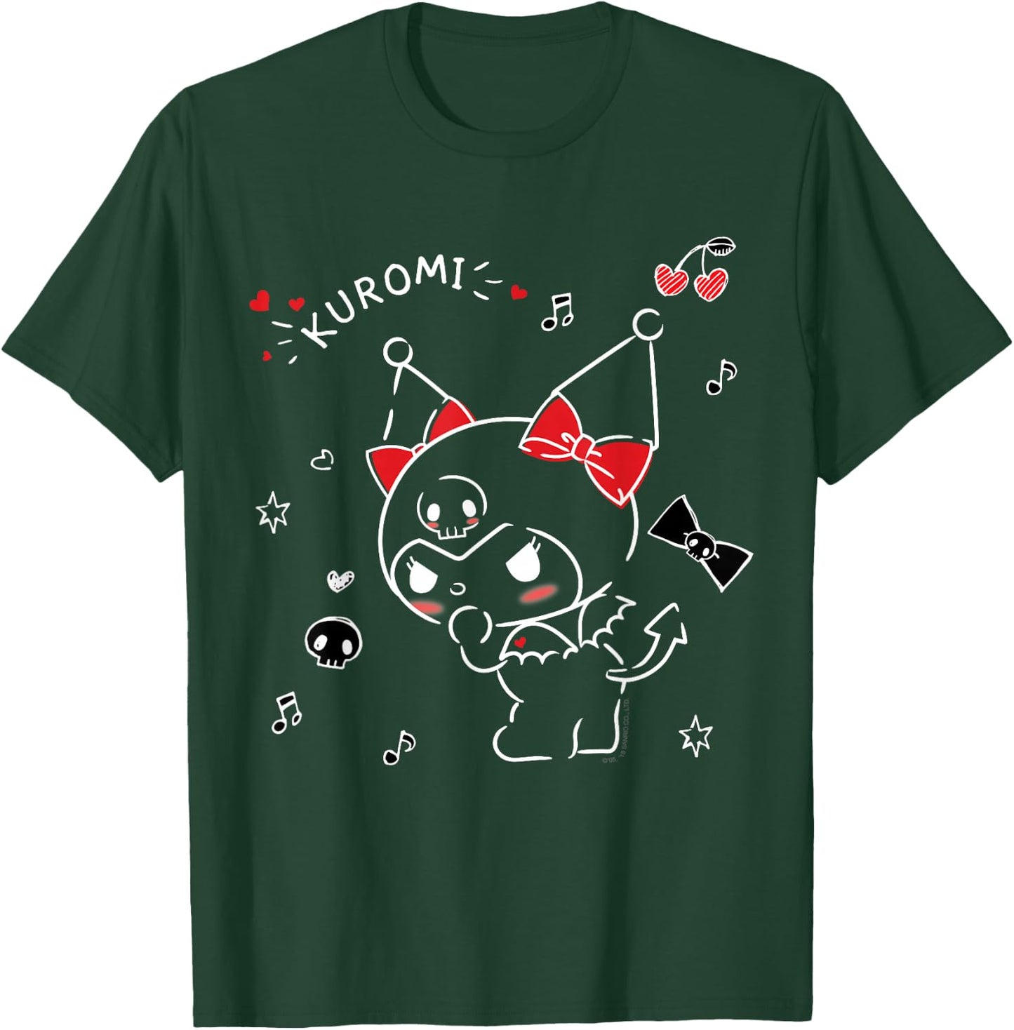 Kuromi Mischievous Shirt T-Shirt - T-Shirt | Forest