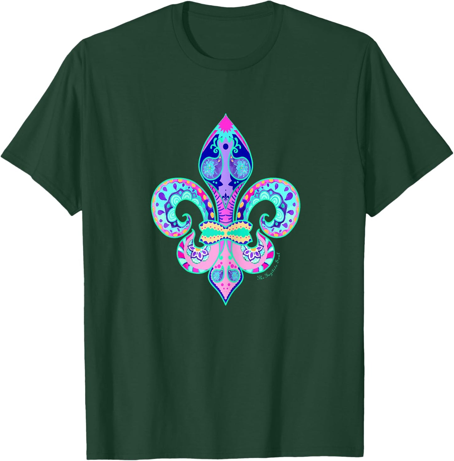FLEUR DE LIS - Ladies & Youth T-Shirt - T-Shirt | Forest