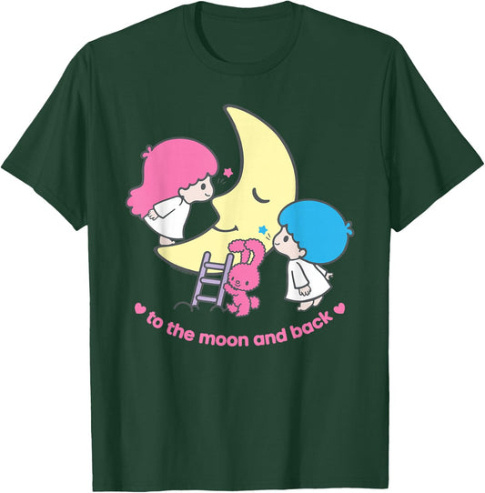Little Twin Stars Love You to the Moon and Back Shirt T-Shirt - T-Shirt | Forest
