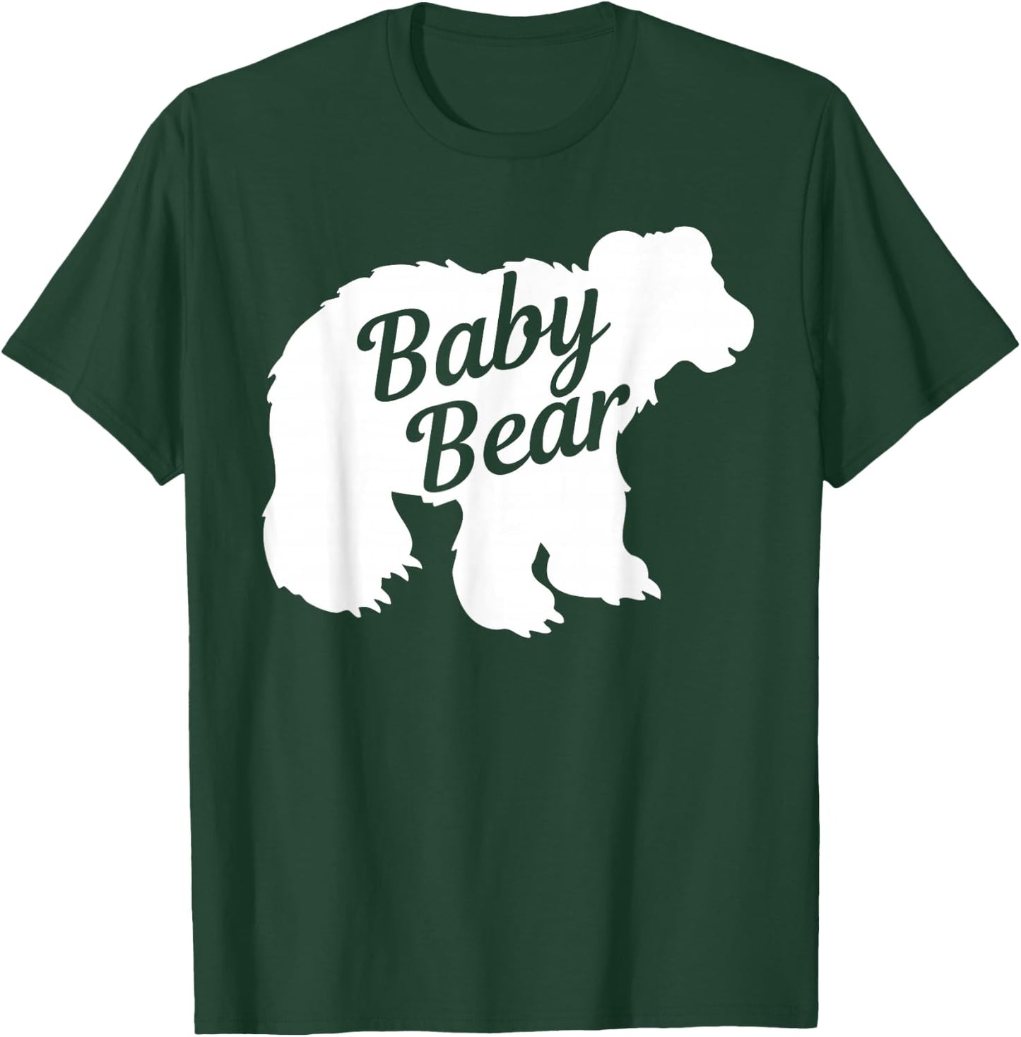 Kids Baby Bear Design Little Bear Cub Girls Boys Child T-Shirt - T-Shirt | Forest