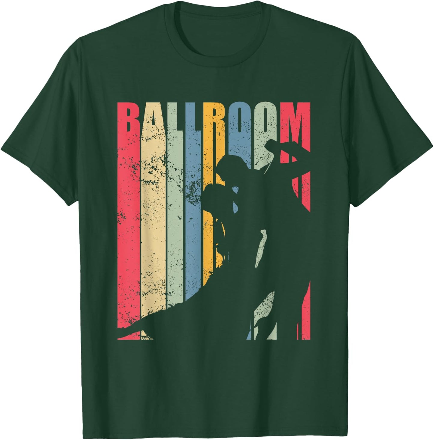 Ballroom Dancing Partner Line Of Dance Ballet Dancer T-Shirt - T-Shirt | Forest