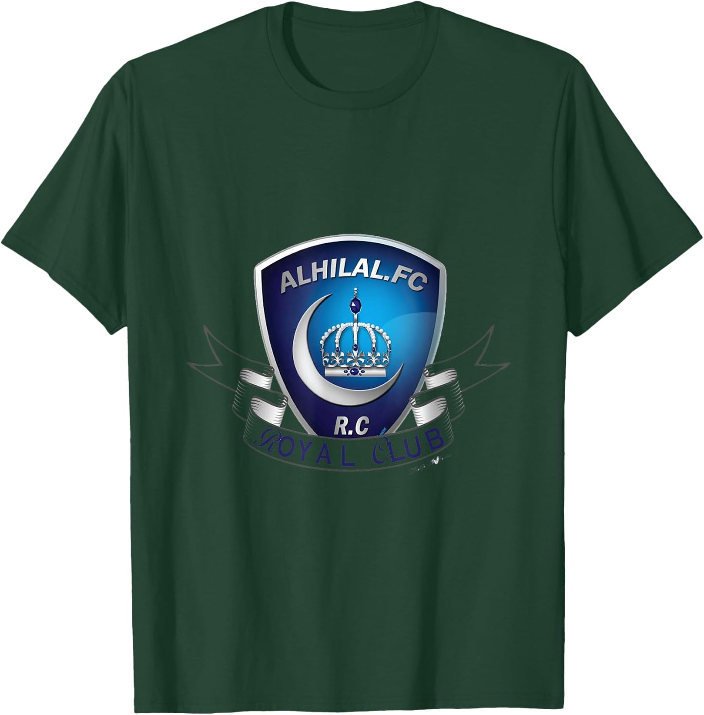 Al-Hilal Soccer football Saudi Team Fan Alhilal T-Shirt - T-Shirt | Forest