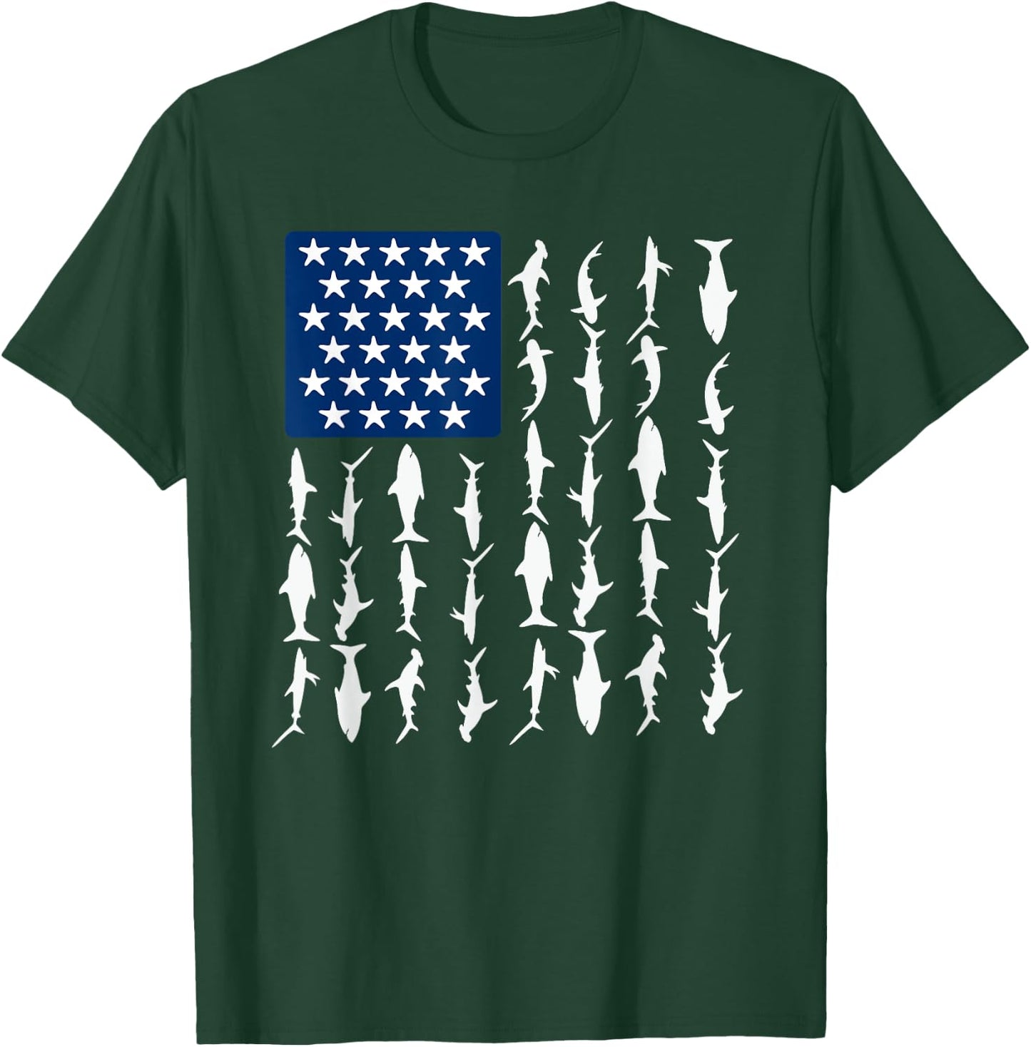 Patriotic Usa-american T-Shirt - T-Shirt | Forest
