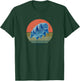 Tardigrade Vintage Retro Microbiology Gift Water Bear T-Shirt - T-Shirt | Forest