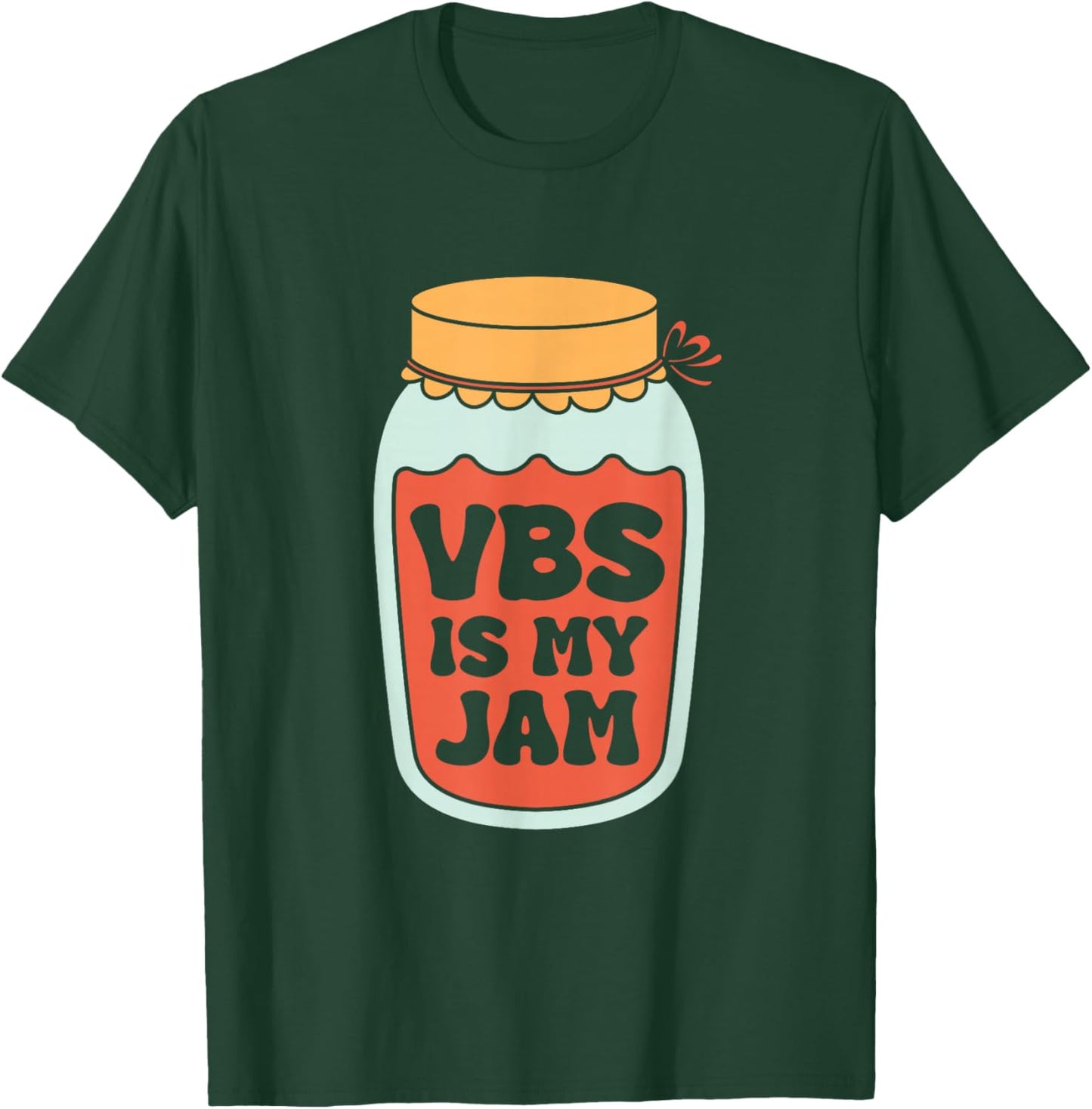 Vacation Bible School is My Jam Kids VBS Crew T-Shirt - T-Shirt | Forest