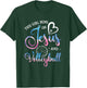 This Girl Runs On Jesus And Volleyball Player Christian Gift T-Shirt - T-Shirt | Forest