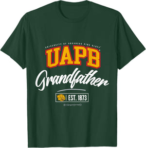 University of Arkansas at Pine Bluff - UAPB HBCU Grandfather T-Shirt - T-Shirt | Forest