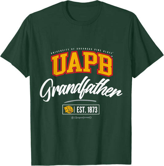 University of Arkansas at Pine Bluff - UAPB HBCU Grandfather T-Shirt - T-Shirt | Forest