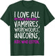 I Love All Mythical Creatures Like Kids Who Listen T-Shirt - T-Shirt | Forest