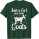 Cool Goat Art Girls Goat Farmer Pygmy Goat Lover T-Shirt - T-Shirt | Forest