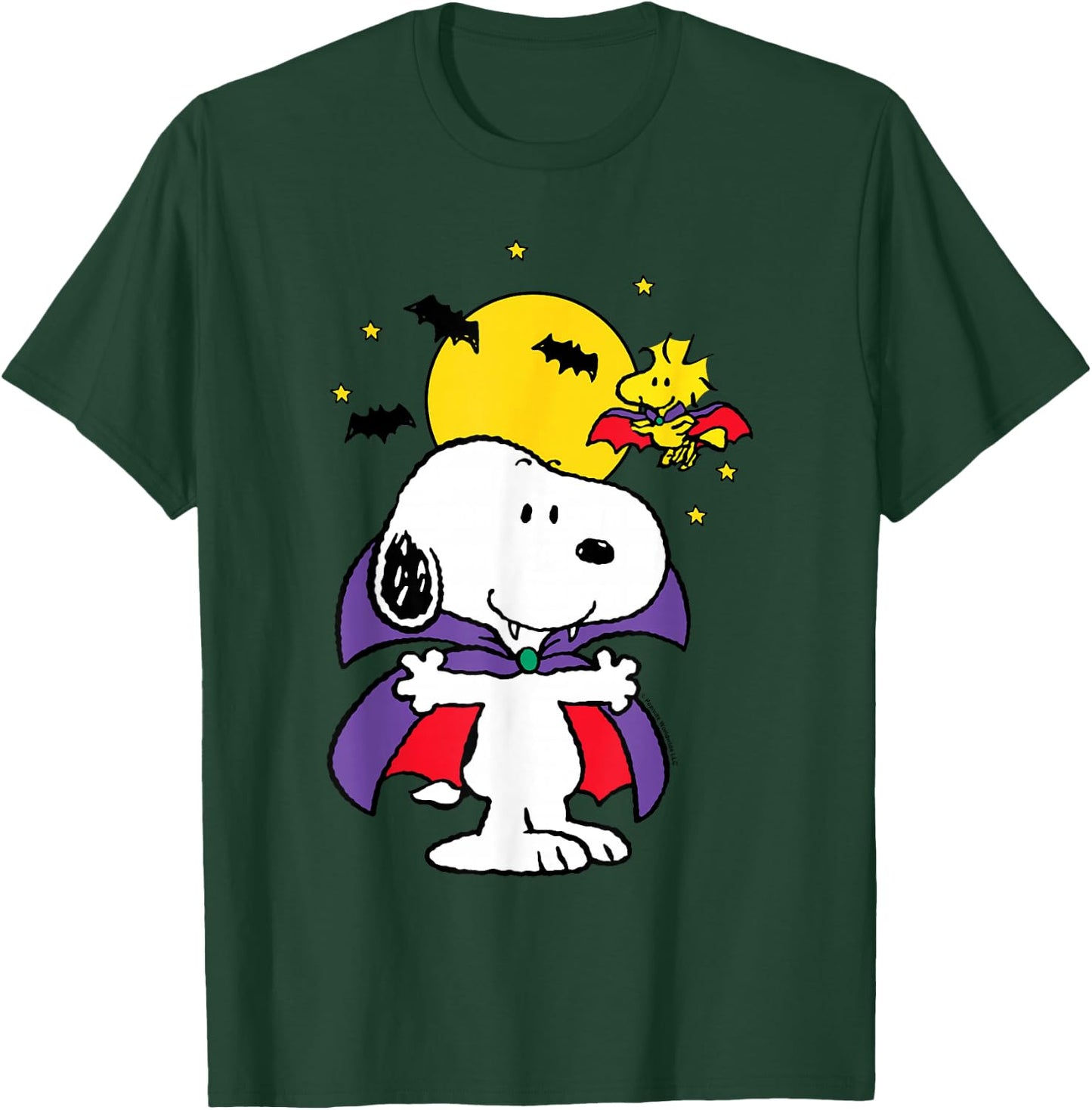 Peanuts Halloween Snoopy Vampire T-Shirt - T-Shirt | Forest