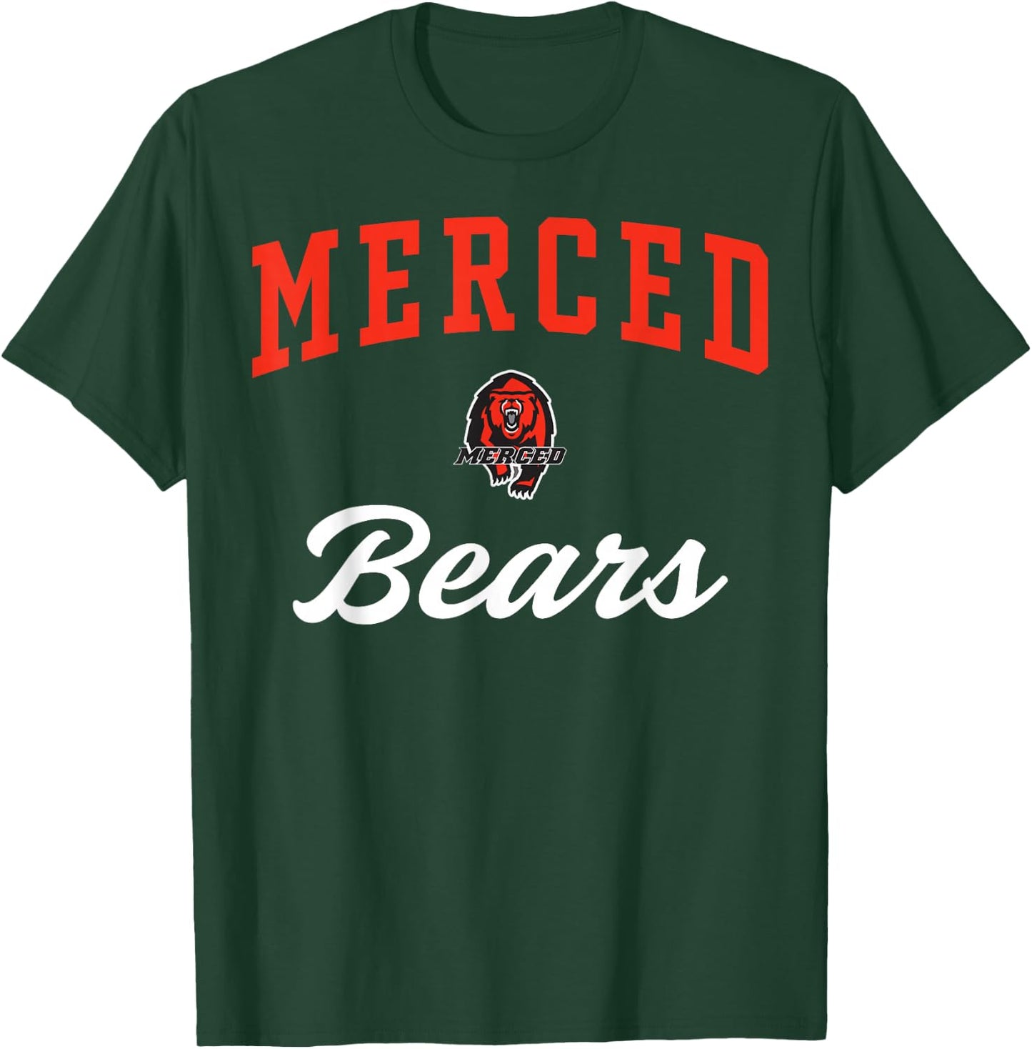 Merced High School Bears C3 T-Shirt - T-Shirt | Forest