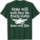 Fallen Biker Final Ride Bikers Memorial Shirt - back design T-Shirt - T-Shirt | Forest