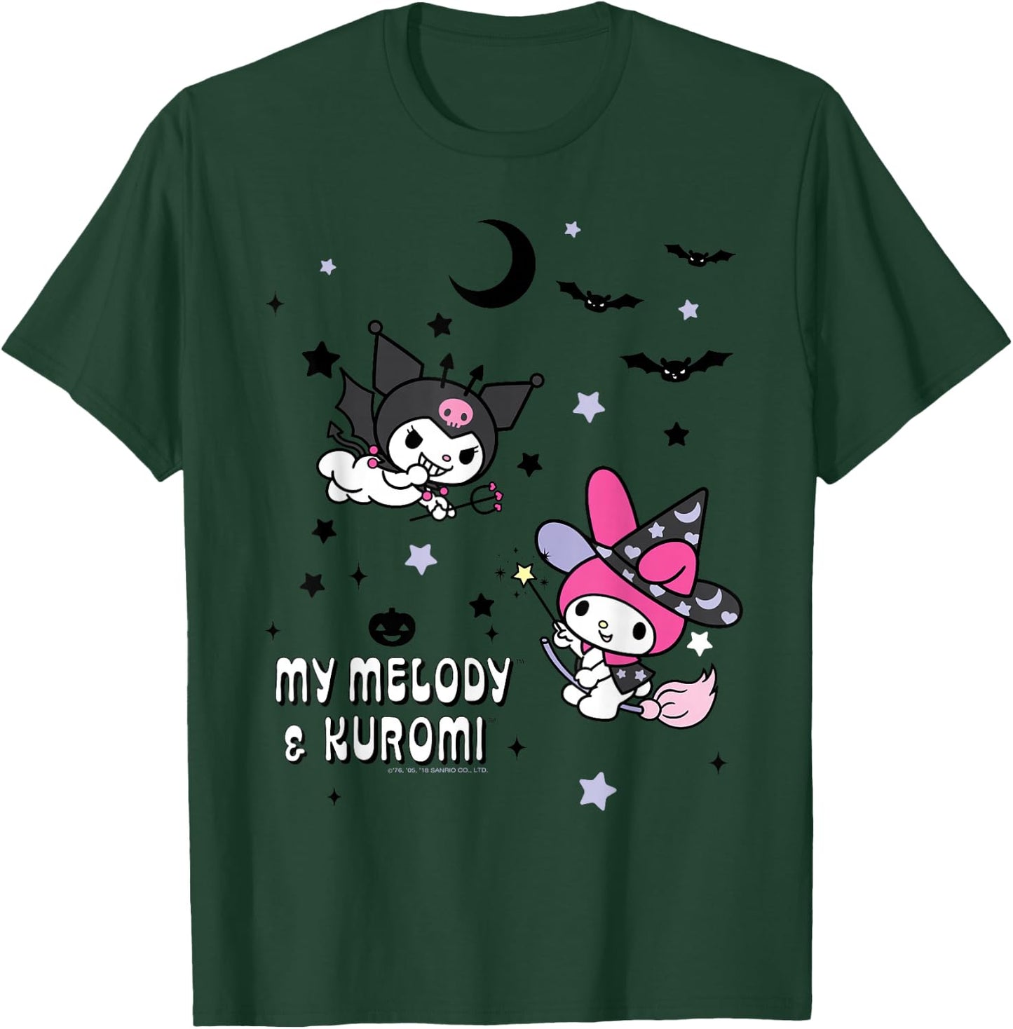 My Melody and Kuromi Halloween Shirt T-Shirt - T-Shirt | Forest