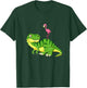 Flamingo T-Rex Dinosaur T-Shirt - T-Shirt | Forest