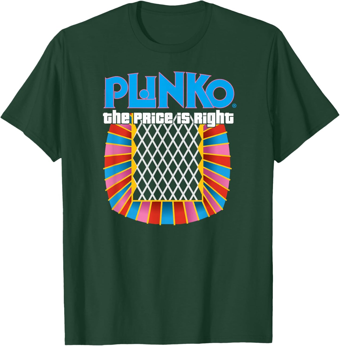 Price is Right -Adults Black Plinko , Small T-Shirt - T-Shirt | Forest
