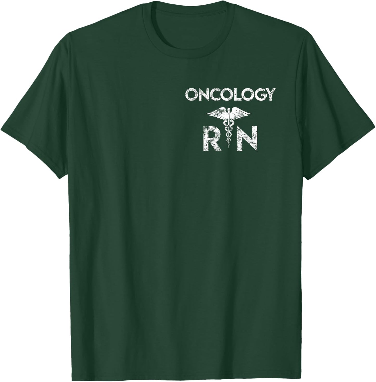 Vintage Oncology Shirt Doctor Nurse Cancer Care Gift T-Shirt - T-Shirt | Forest