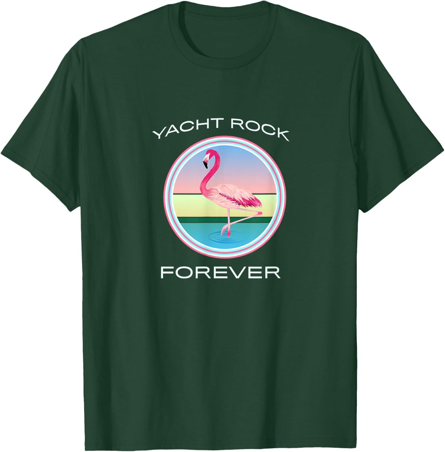 Yacht Rock Forever 80s Retro Style T-Shirt - T-Shirt | Forest