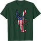 Crawfish US Flag Crayfish Lobster Patriotic Men Women Kids T-Shirt - T-Shirt | Forest