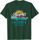 Retro Murphys California Mountains Sun Grunge Art Souvenir T-Shirt - T-Shirt | Forest