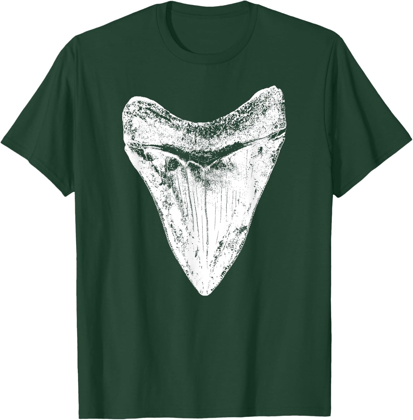 Megalodon Shark Tooth | Meg Sharks Teeth Gift T-Shirt - T-Shirt | Forest